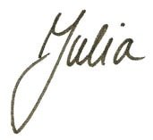 Firma de autor escritura a mano