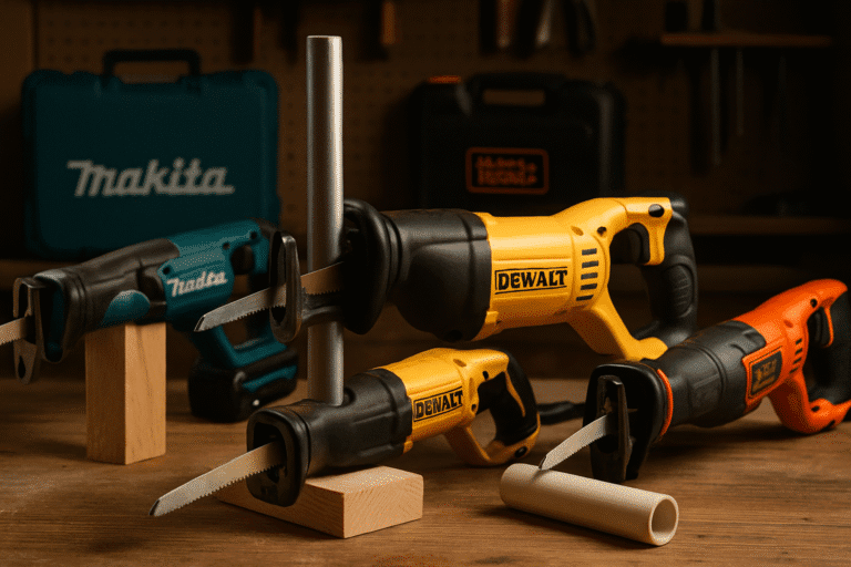 ¿Qué sierra de sable comprar para cortar metal, madera y plástico?