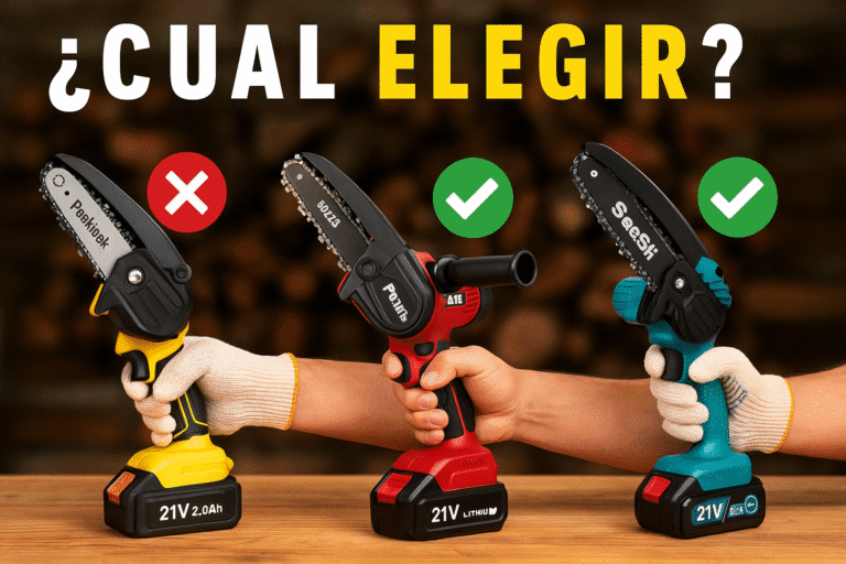 ¿Qué es una mini motosierra y para qué se utiliza?