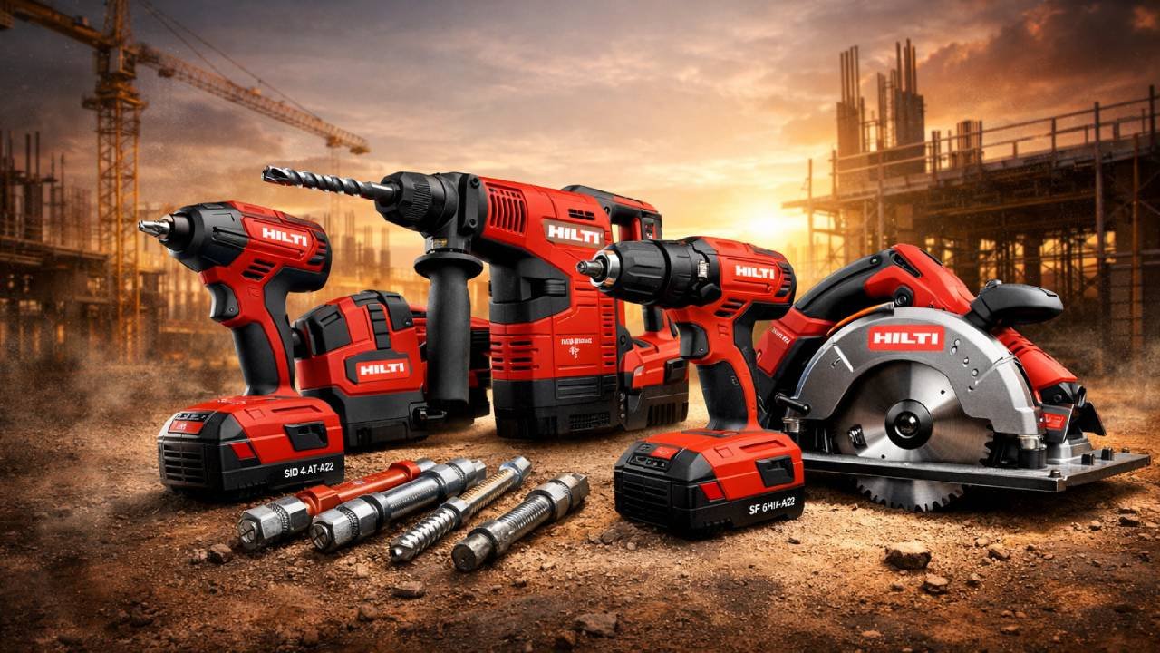 Innovación y tecnología en herramientas Hilti para construcción