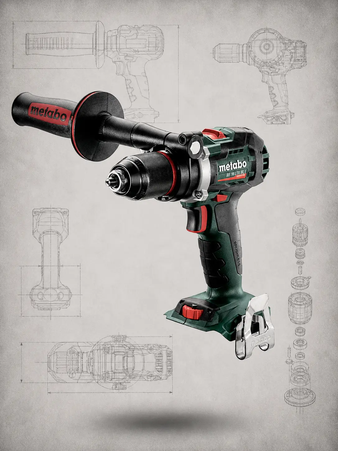 Metabo BS 18 LTX Quick atornillador