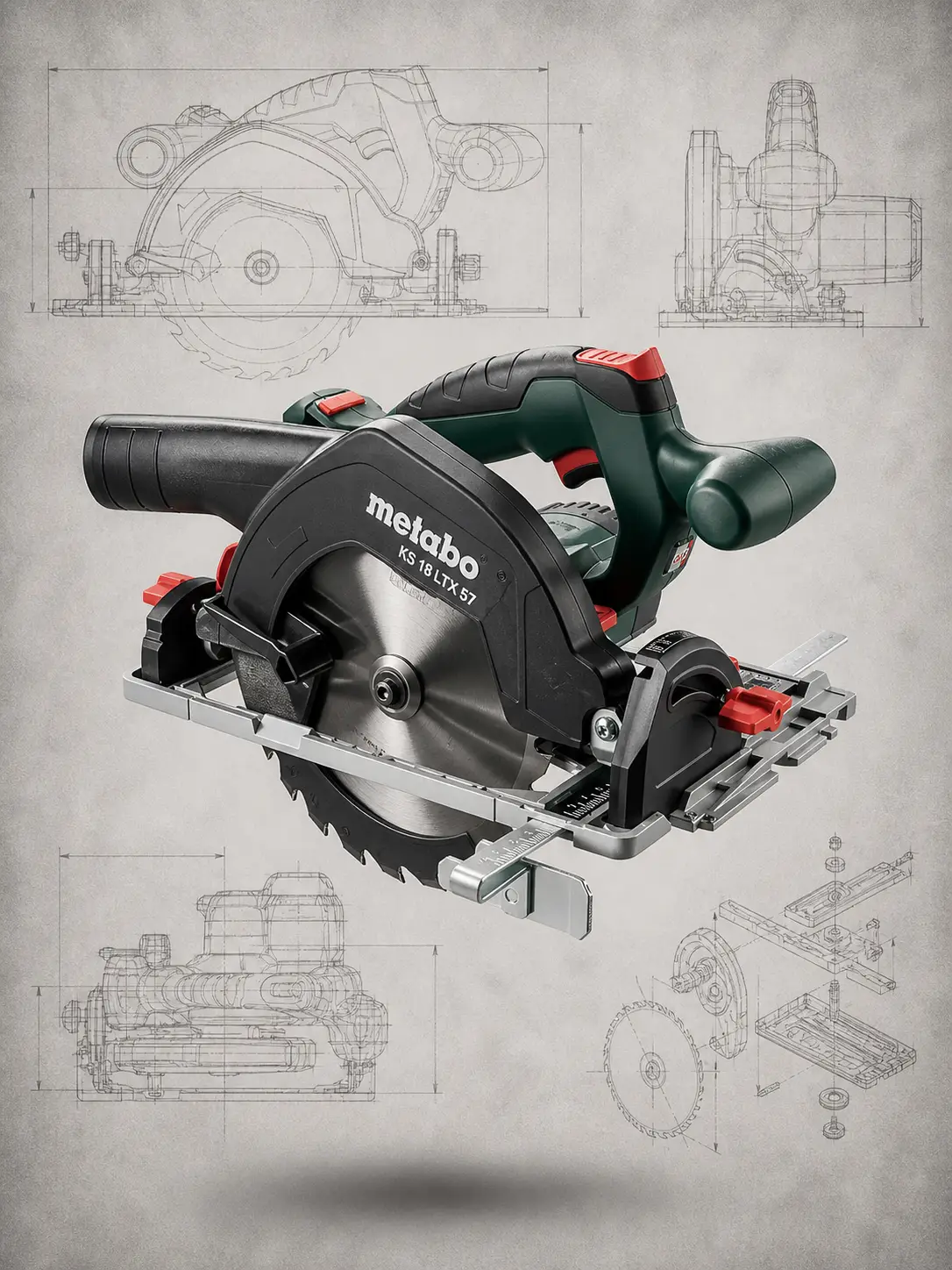 Metabo KS 18 LTX sierra circular batería